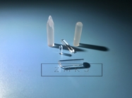 Anti - Corrosion Sapphire Parts , Synthetic Sapphire Rod For High Temperature Thermometry