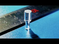 Partes anti-corrosión de zafiro, bastón sintético de zafiro para termometría a altas temperaturas