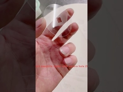 0.3mm DSP Substrato de obleas de zafiro espesor personalizado