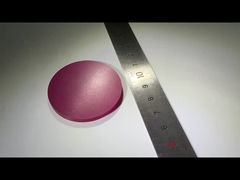 Ti+ Al2O3 Wafer de zafiro, Lente de cristal de zafiro dopado con titanio