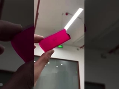 Material en bruto de gema de cristal único de zafiro rojo paloma sintético hecho en laboratorio