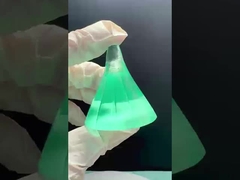 YAG verde creado en laboratorio, cristal único de alta pureza para ventanas ópticas y láseres