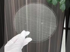 TGV (Vía a través del vidrio) vidrio de borosilicato cuarzo