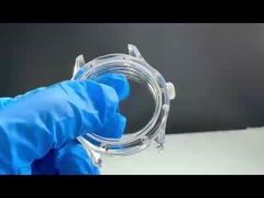 Al2O3 caja de relojes de zafiro transparente Círculo clásico AR-revestimiento