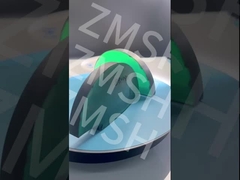 Joyas sintéticas Cristal de moissanita de color zafiro verde vivo SIC materias primas Joyería personalizada