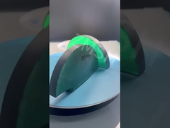 Cristal de gema sintética Moissanita Zafiro de color Verde vivo SIC Materias primas Joyería Personalizada