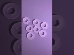 Anillo óptico de zafiro con zafiro