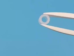 Tubos de zafiro pulidos de tamaño pequeño