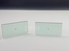 Ventanas ópticas cuadradas personalizadas Moissanita verde SiC Cristal Alta dureza
