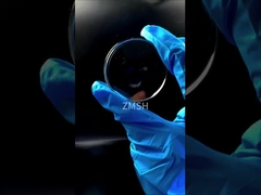 Ventanas Ópticas de Zafiro Personalizables 99.99% Al₂O₃ Alta Transparencia para Ventanas Láser