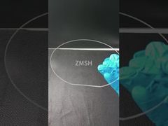 ​​Sustrato de cuarzo de oblea JGS2 de 6 pulgadas DSP 1 mmt Sílice fundida para ventana de alto rendimiento