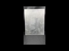 Oblea en bruto cuadrada de zafiro para aplicaciones ópticas, de semiconductores y de alta temperatura