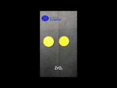 Moldes cerámicos de zirconia (ZrO₂) personalizados con grabado y marcado láser de precisión