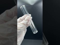 Tubos de zafiro creados por EFG, personalizables, de alta resistencia, hechos con precisión, de alta resolución química y térmica