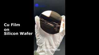 Cu Film on Ti/Silicon Wafer