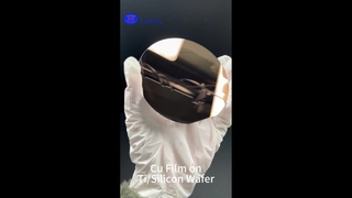 Cu Film on Ti/Silicon Wafer