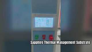 Sustrato de zafiro de alta conductividad térmica para disipación de calor de semiconductores