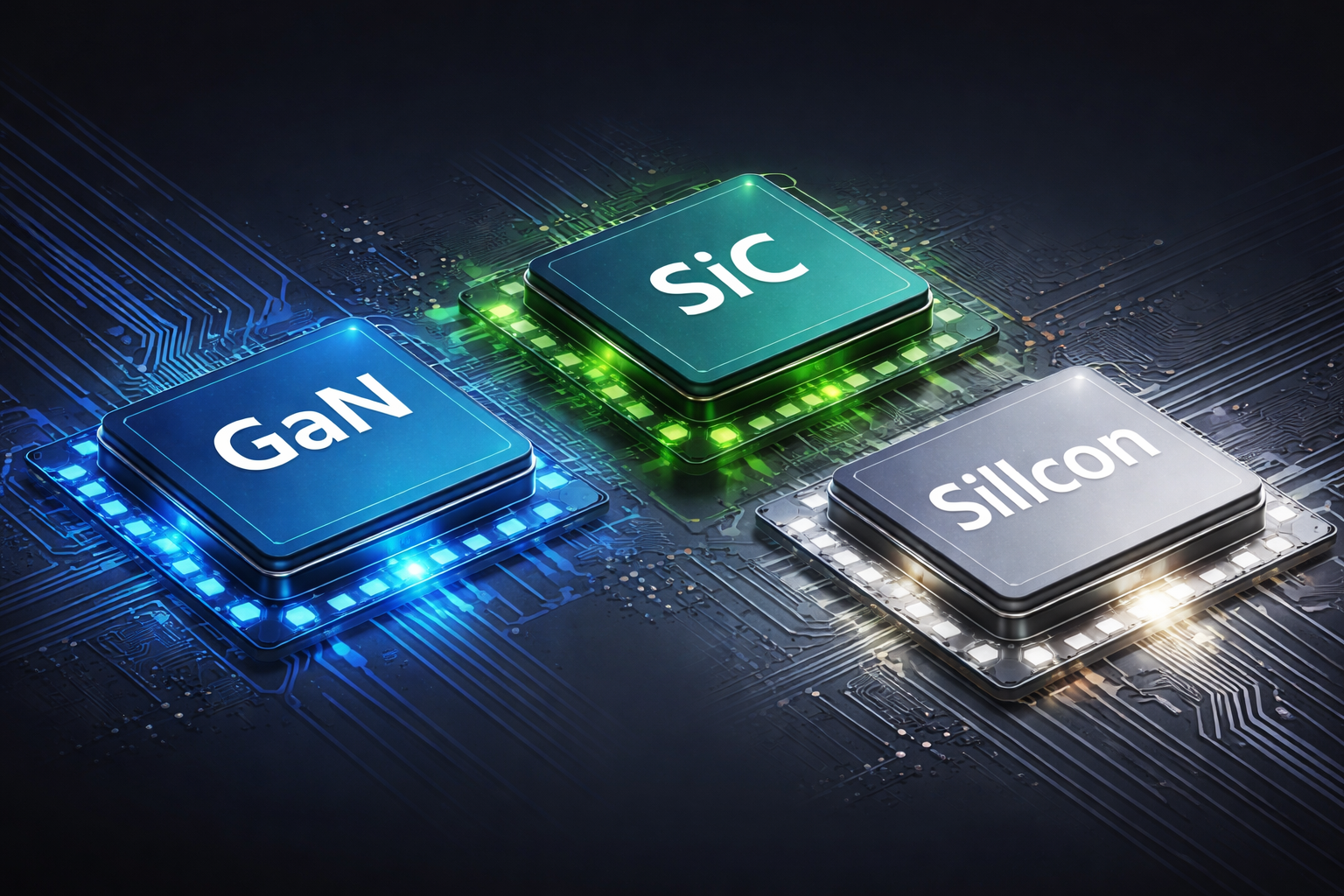 Últimos blogs de la empresa sobre GaN vs SiC vs Silicon: A Practical Guide for Engineers and Device Makers