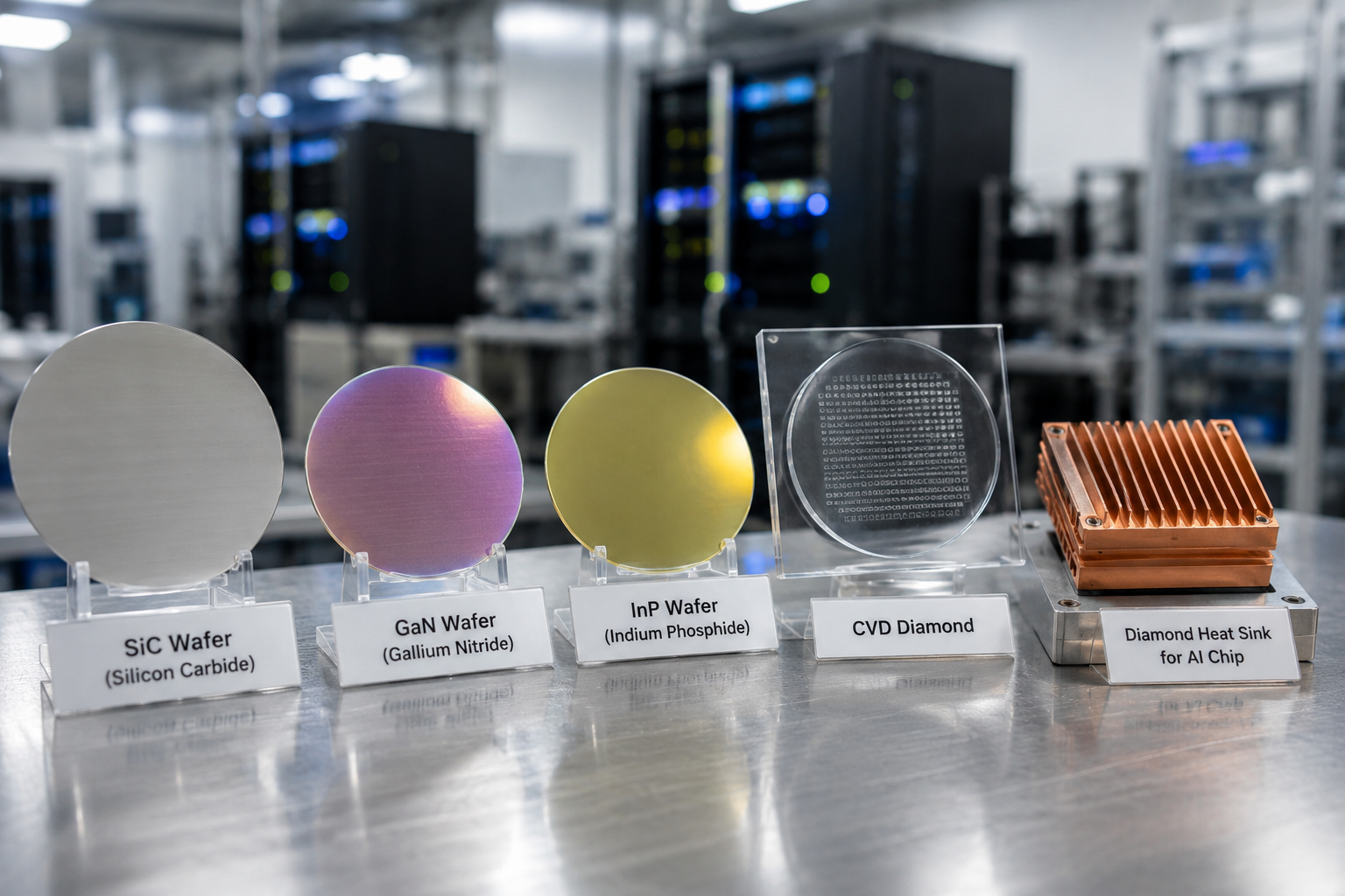 Últimos blogs de la empresa sobre Cuatro materiales semiconductores críticos que impulsan el futuro de la infraestructura de IA