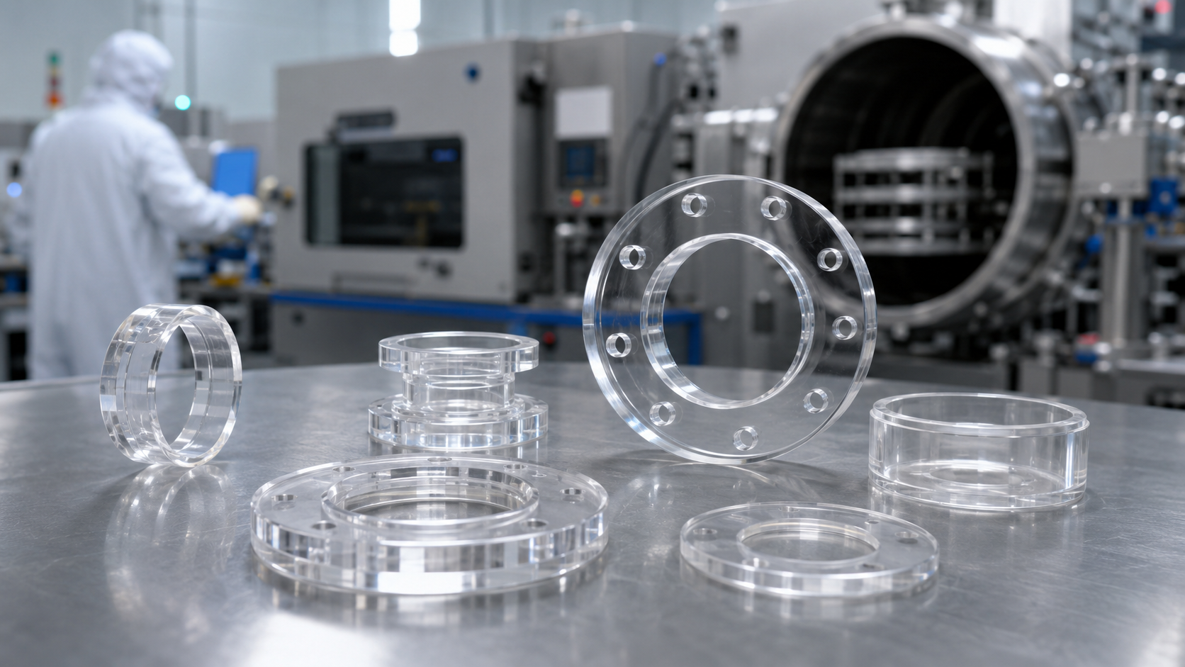 Últimos blogs de la empresa sobre Bridas, anillos y bases de cuarzo: pequeñas piezas de cuarzo utilizadas en equipos semiconductores