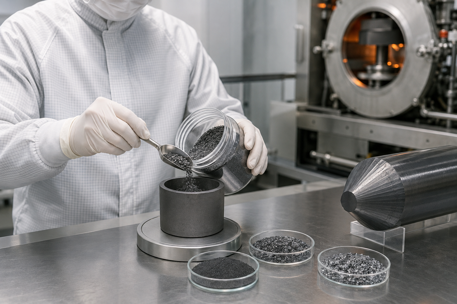 Últimos blogs de la empresa sobre High-Purity SiC Powder for Crystal Growth: Purity Levels, Particle Size, Impurity Control and PVT Yield