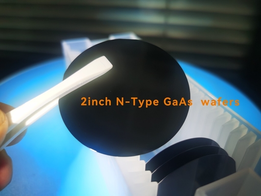 comprar tipo substratos del grado N de la prueba de la investigación de las obleas de 3inch VGF GaAs del GaAs Fabricación en línea