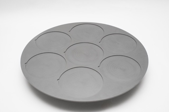 comprar Carburo de silicio de 8 pulgadas Tray For Epitaxial Growth Processing de cerámica Fabricación en línea