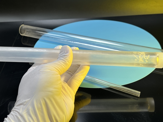 comprar Tubos resistentes a la corrosión Sapphire Glass Pipe transparente de la protección del termopar Fabricación en línea
