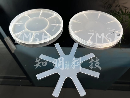 comprar bandeja de la oblea de la caja de 2inch Sapphire Wafer Single Packaging PE/de los PP sola Fabricación en línea