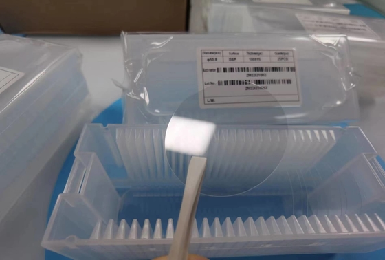 comprar grueso Sapphire Wafers de 100um 0.1m m con la superficie de DSP en existencia Fabricación en línea