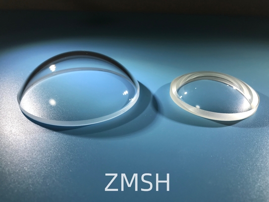 comprar Al2O3 Cristal único 99,999% Cúpula de zafiro Luz infrarroja Ventana óptica Mohs9 Fabricación en línea