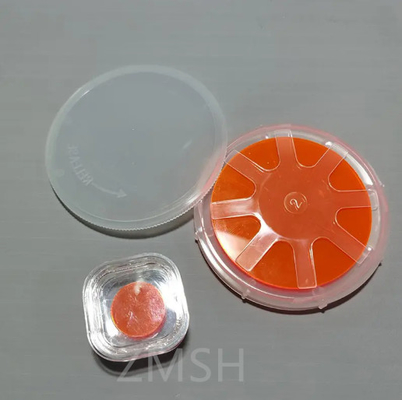 comprar Wafers GaP transparentes naranjas sin topes tipo P tipo N tipo 200um 350um 5G de emisión de luz Fabricación en línea