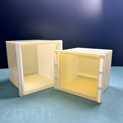 comprar 5 pulgadas 6 pulgadas 125x125mm 150x150mm Cuadrado Wafer Cassette Caja de 25pc de polipropileno (PP) de plástico Fabricación en línea