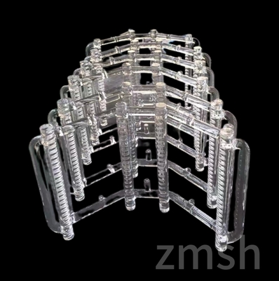 comprar 4 pulgadas 6 pulgadas Alta pureza Barco de cristal de cuarzo SiO2 Procesamiento de difusión de obleas Alta resistencia a la temperatura Fabricación en línea