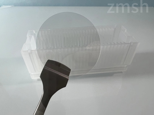 comprar Wafer de zafiro monocristalino de 2 pulgadas de doble lado pulido Al2O3 99,999% sustrato de cristal único Fabricación en línea