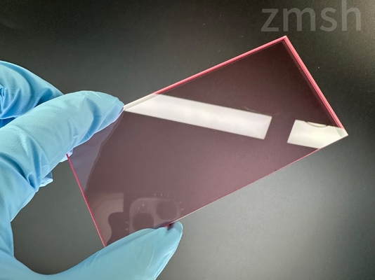 comprar Ti:Janela de zafiro para instrumentos láser Polishing translúcido rojo de doble cara Fabricación en línea