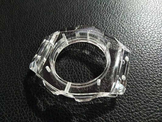comprar Superficie pulida transparente de la resistencia de desgaste del vidrio de cubierta del zafiro de la caja de reloj Fabricación en línea