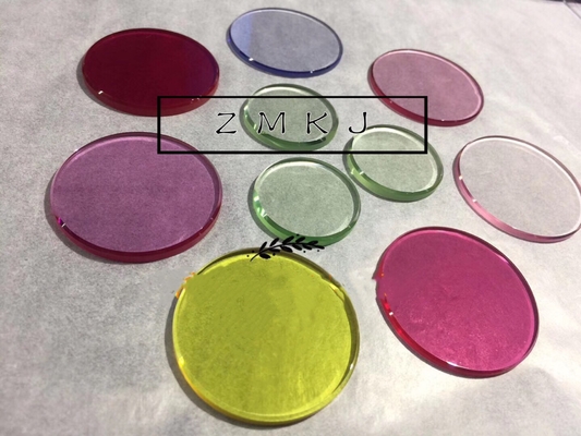 comprar Cree Ruby para requisitos particulares sintético, dureza del vidrio 9,0 del zafiro para la lente del reloj Fabricación en línea