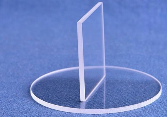comprar Placa modificada para requisitos particulares del cuarzo fundido de la forma, vidrio de silicona fundida para la ventana panorámica Fabricación en línea