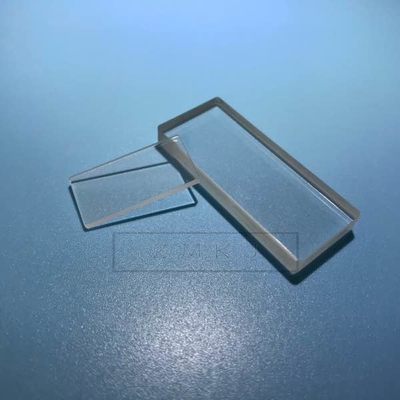 comprar El lado doble de la placa del cuarzo fundido de la silicona de la forma del rectángulo pulió el grado de DSP GS1 GS2 GS3 Fabricación en línea