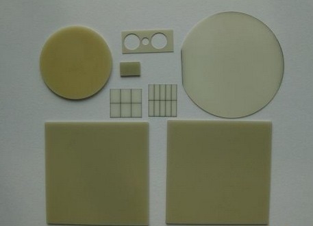 comprar Alto substrato de cerámica de cerámica de AlN del nitruro de aluminio del substrato de la conductividad termal Fabricación en línea