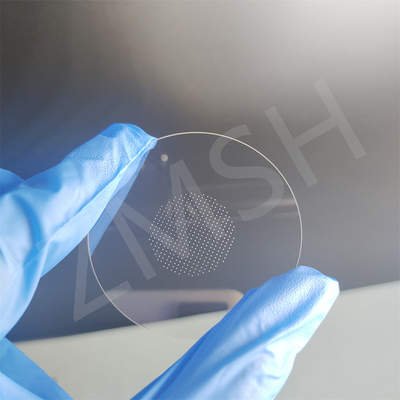 comprar Wafer de zafiro de 2 pulgadas con agujero C-plano Al2O3 monocristalino 9,0 dureza Fabricación en línea