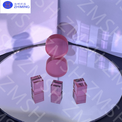 comprar Rosa Zafiro sintético Al2O3 Materias primas Industria de joyería Alta dureza Dureza de Mohs 9 Procesamiento elaborado Fabricación en línea