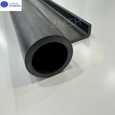 comprar SIC Tubo cerámico de carburo de silicio Tubo a medida Resistente al fuego de alta resistencia Industria química electrónica Fabricación en línea