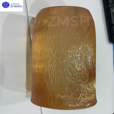 comprar GGG piedras preciosas sintéticas Gd3Ga5O12 Gadolinio granate de galio color ámbar Joyería personalizada Fabricación en línea