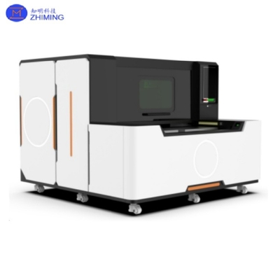 comprar Equipo de corte láser de picosegundos infrarrojos de doble plataforma para el procesamiento de zafiro / cuarzo / vidrio óptico Fabricación en línea