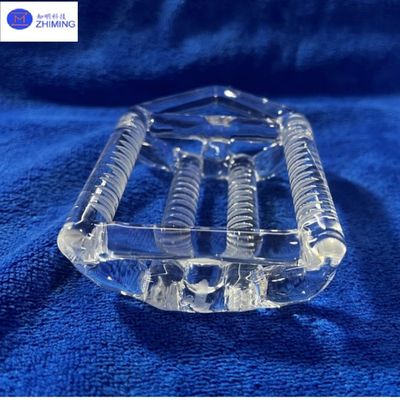 comprar Porta-obleas reutilizable de vidrio de sílice fundida de cristal de cuarzo transparente para difusión Fabricación en línea