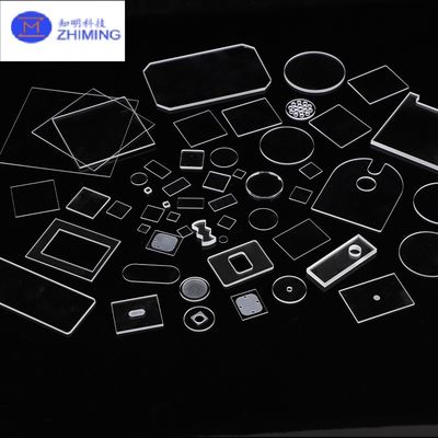comprar Placas de vidrio de cuarzo de forma personalizada para entornos de alta temperatura y corrosivos JGS1/JGS2 Fabricación en línea