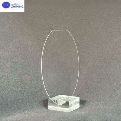 comprar Wafer de cuarzo de 4 pulgadas de diámetro 100 mm Wafer de silicio fundido para fabricación de semiconductores Fabricación en línea