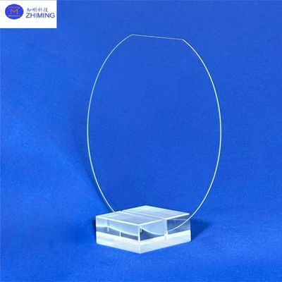 comprar ​​Oblea de cuarzo de 4 pulgadas, rango de espesor personalizado de 0,5 mm a 1,5 mm, Ra ≤ 0,5 nm​​ Fabricación en línea